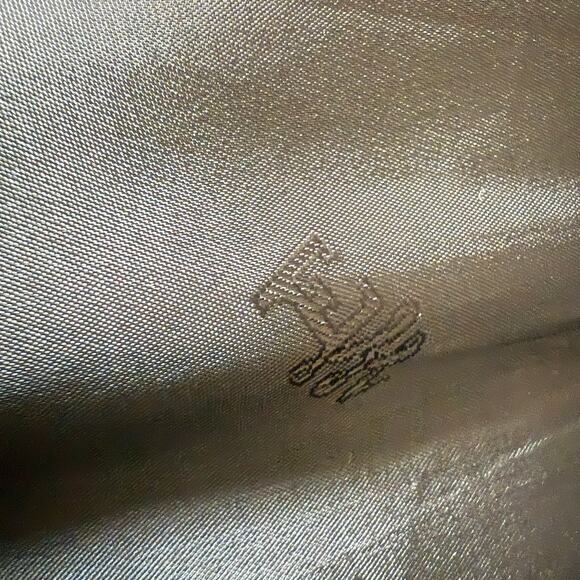 ESCADA | 80s Vintage Wool Silk Blend Houndstooth Multi Layer Pencil Skirt 42 12 - Picture 6 of 7